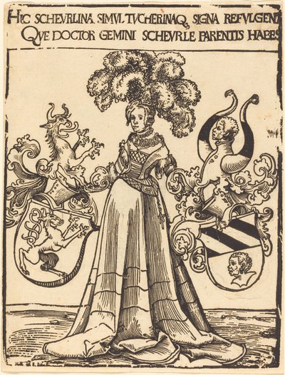 Ex-libris de Scheurl et Tucher - Lucas Cranach the Elder