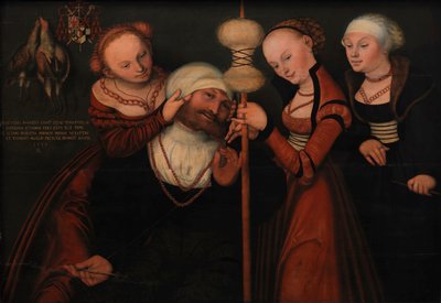 Hercule et Omphale - Lucas Cranach the Elder