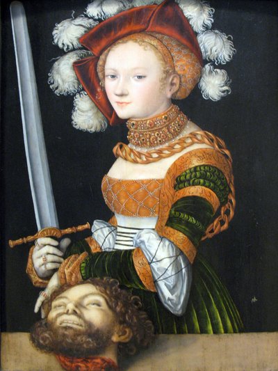 Judith avec la tête d