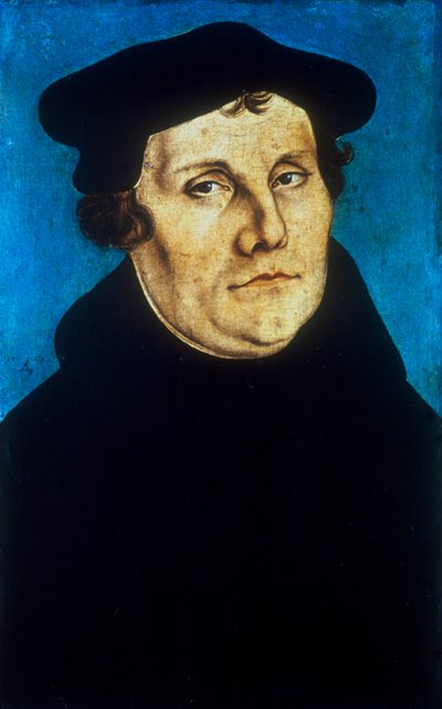 Martin Luther, réformateur protestant allemand - Lucas Cranach the Elder