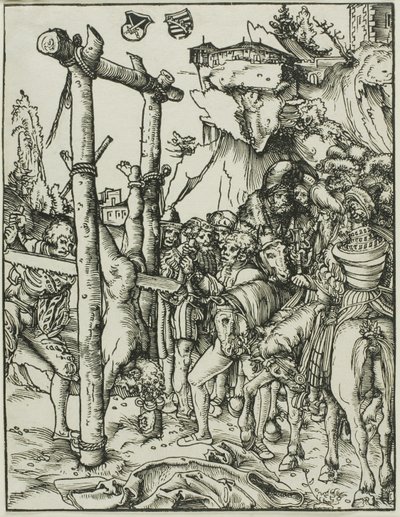 Saint Simon, extrait du Martyre des Apôtres - Lucas Cranach the Elder