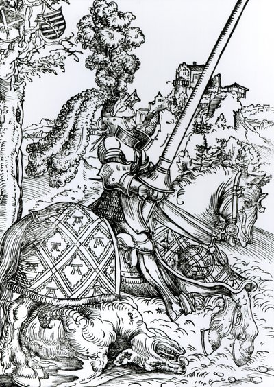 Saint Georges à cheval, 1507 - Lucas Cranach the Elder