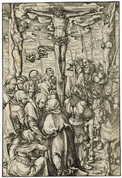 La crucifixion - Lucas Cranach the Elder