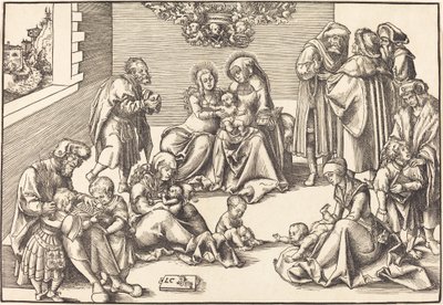 La Sainte Parenté - Lucas Cranach the Elder