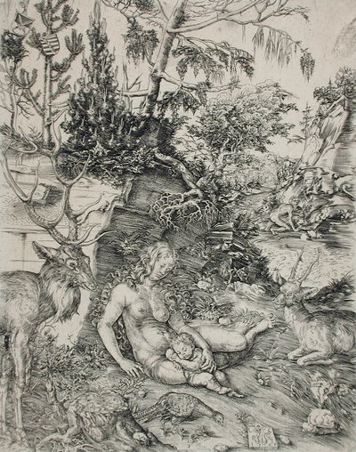 La pénitence de saint Jean Chrysostome - Lucas Cranach the Elder