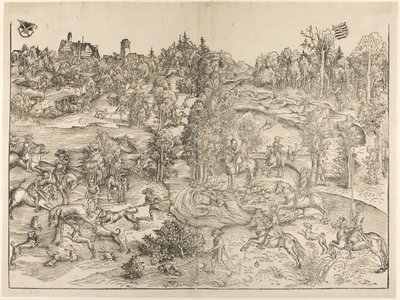 La chasse au cerf - Lucas Cranach the Elder