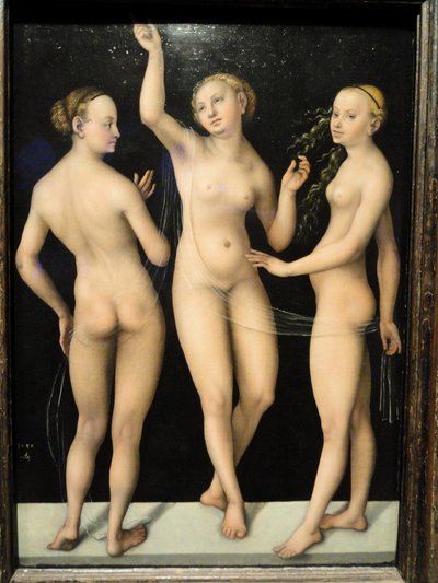 Les trois grâces - Lucas Cranach the Elder