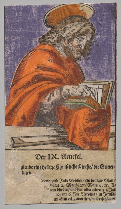 Jacques le Mineur de Christ, les Apôtres et Saint Paul - Lucas Cranach the Elder, After