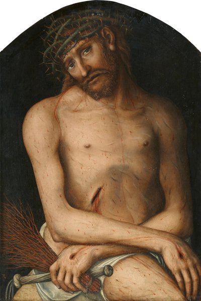 Allemand : Christus als Schmerzensmann Christ, homme de douleur - Lucas Cranach the Elder and workshop