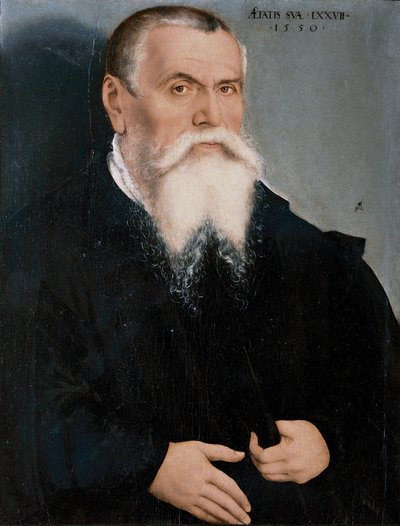 Italien :  Ritratto di Lucas Cranach il Vecchio Portrait de Lucas Cranach l