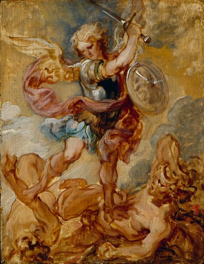 Saint Michael - Lucas Franchoys the Younger