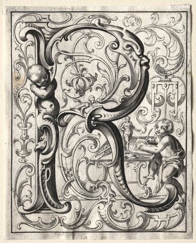 Nouveau livret ABC : R, 1627 - Lucas Kilian