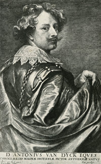 Portrait de Vandyck - Lucas Vorsterman