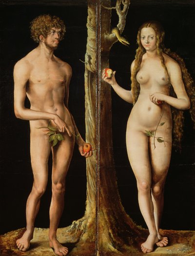 Adam et Ève, c.1508-10 - Lucas the Elder Cranach