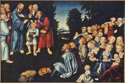 La multiplication des pains - Lucas the Elder Cranach