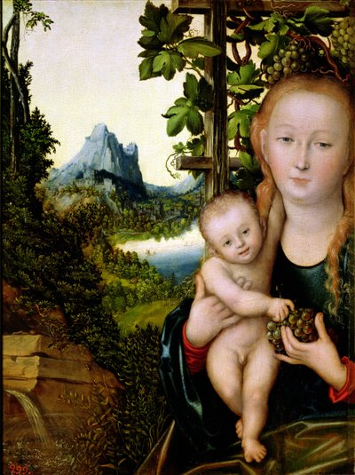 Madone et Enfant, vers 1525 - Lucas the Elder Cranach