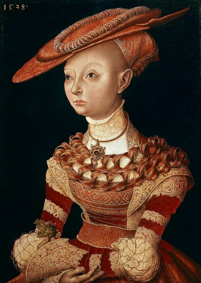 Portrait de dame - Lucas the Elder Cranach