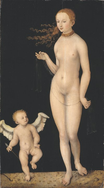 Venus et Cupidon - Lucas the Elder Cranach