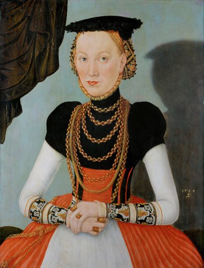 Female portrait - Lucas the Younger Cranach