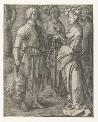 Le triomphe de David - Lucas van Leyden