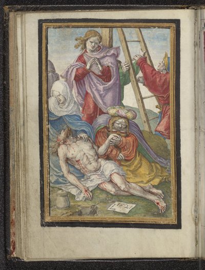Descente de croix - Lucas van Leyden