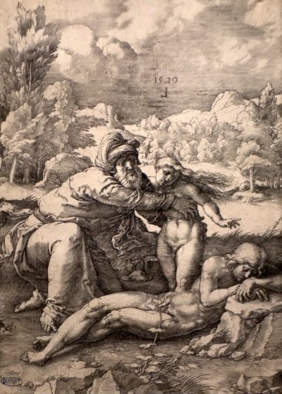La Création d’Ève - Lucas van Leyden