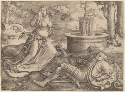 Pyrame et Thisbé - Lucas van Leyden