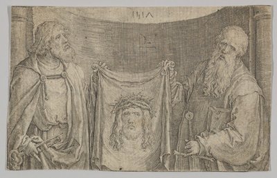 Saints Pierre et Paul avec le Vernicle - Lucas van Leyden