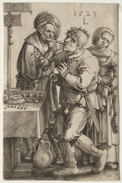 Le dentiste - Lucas van Leyden