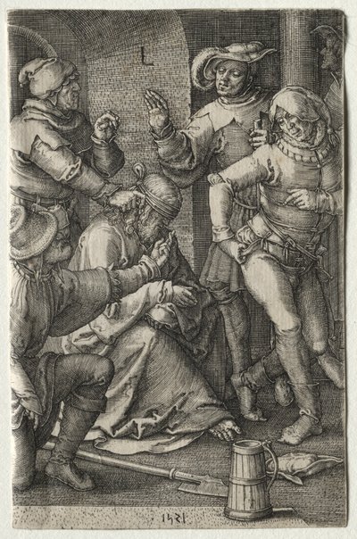 La Passion : La Dérision du Christ, 1521 - Lucas van Leyden