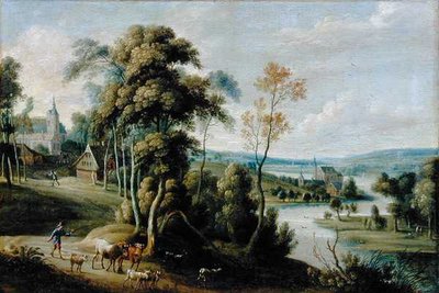 Paysage - Lucas van Uden