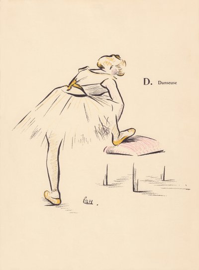 D. Danseur - Lucien L. (active 1904) Henreaux