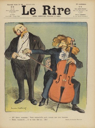 Illustration pour Le Rire - Lucien Metivet