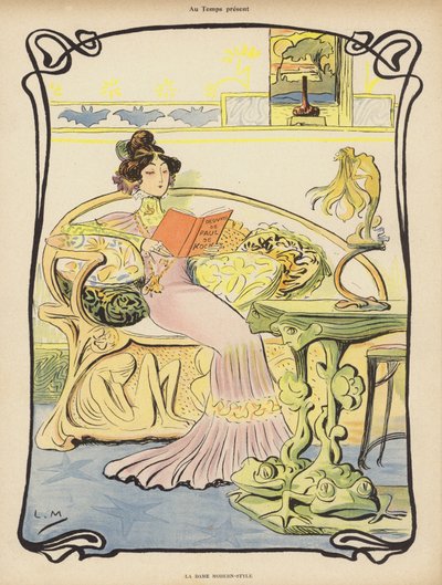 La Dame Moderne - Lucien Metivet
