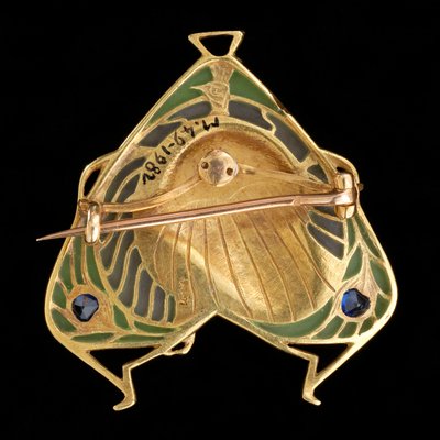 Broche-pendentif - Lucien or Léopold Gautrait