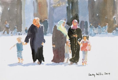 Visite de la mosquée, Damas, Syrie - Lucy Willis