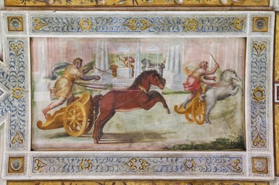 La course de quadrige (détail) - Ludovico Settevecchi