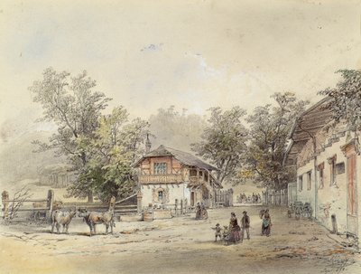 La laiterie à Vorderbrühl près de Vienne - Ludwig Czerny