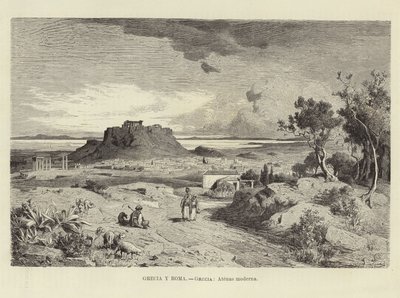 Grèce et Rome - Grèce : Athènes moderne - Ludwig Hans Fischer