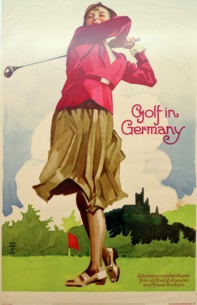 Golf en Allemagne / Informations et guides de toutes les agences touristiques et bureaux de voyage - Ludwig Hohlwein