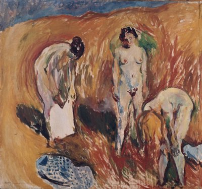 Filles dans une meule de foin - Ludvik Peter Karsten