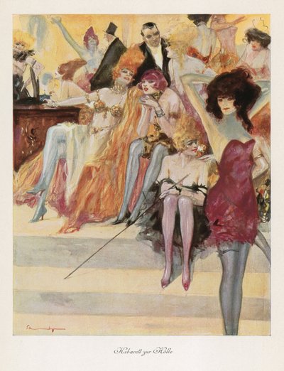 Cabaret en enfer - Ludwig Lutz Ehrenberger