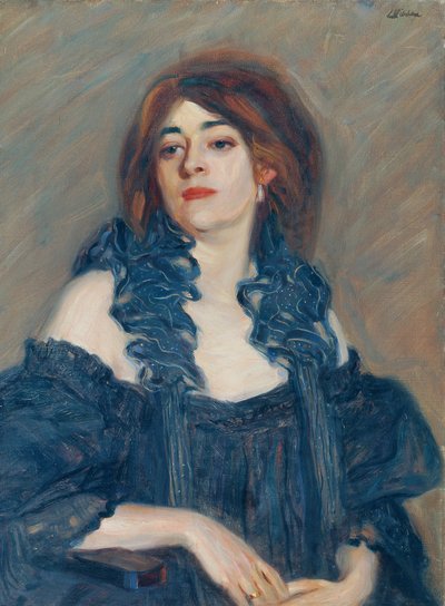 Portrait de dame - Ludwig Wieden