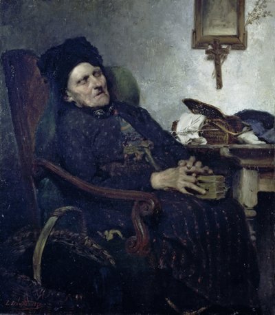 Vieille femme à l
