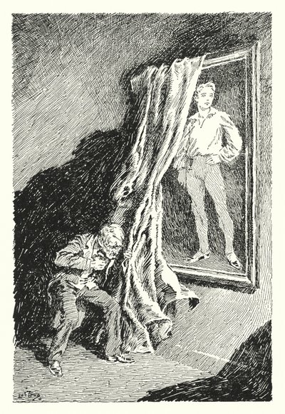 Illustration pour Le Portrait de Dorian Gray par Oscar Wilde - Lui Trugo