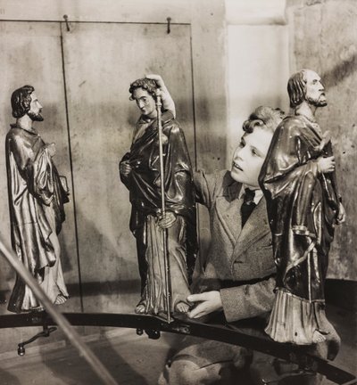 Statues tournantes d