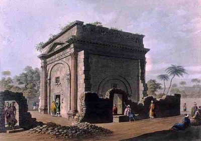 Arc de triomphe romain, Latachia en Syrie, de 