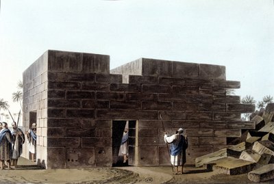 Temple de Jupiter Ammon en Libye. Dans Vue de la domination ottomane en Europe en Asie et autres îles méditerranéennes. D