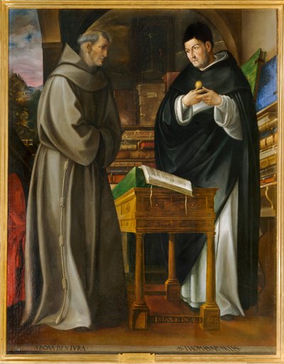 Saint Bonaventure et Saint Thomas d