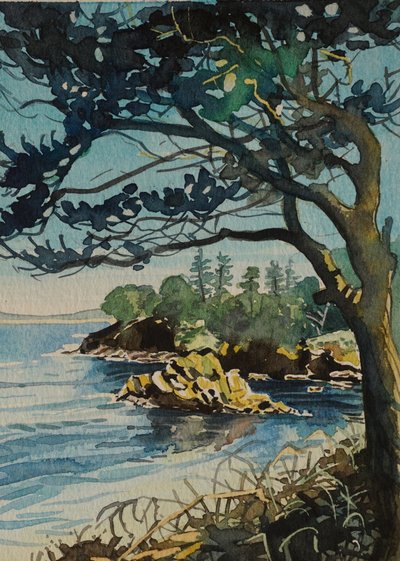 Pine Vista, sur la côte - Luisa Millicent